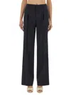Pt Torino Lola Fine Cavallery Stretch Twill In Black
