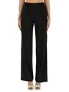 Pt Torino Lola Fine Cavallery Stretch Twill In Black