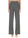 Pt Torino Lola Wool And Cashmere Flanel Fabcy In Gray