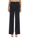 Pt Torino Lola Fine Cavallery Stretch Twill In Black