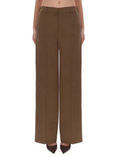 Pt Torino Pants "lorenza" In Brown