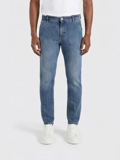 Pt Torino Pants Men Color Denim In Blue