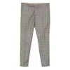Pt Torino Checked-pattern Trousers In Multi
