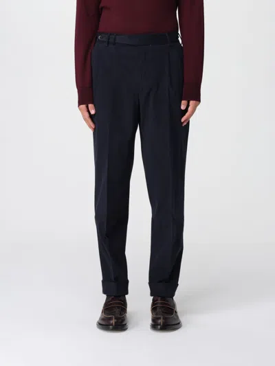 Pt Torino Pants  Men Color Black In Blue