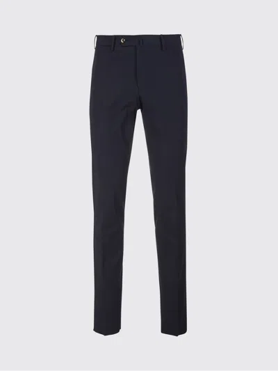 Pt Torino Straight Trousers In Blue