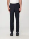 Pt Torino Slim-fit Chino Pants With Peats In Blue