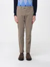 Pt Torino Pants  Men Color Dove Grey In Burgundy