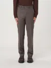 Pt Torino Master-fit Cotton-blend Trousers In Taubengrau