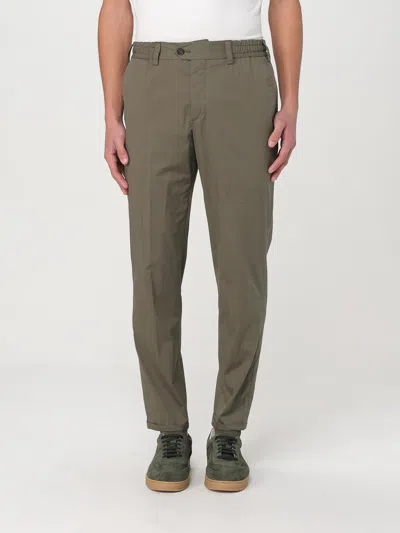 Pt Torino The Rebel Cotton Blend Trousers In Green