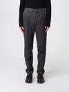 Pt Torino Pants  Men Color Grey In Black