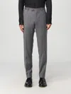 Pt Torino Man Pants Dark Brown Size 32 Virgin Wool In Grau