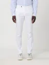 Pt Torino Dyed Silkochino Slim Fit Pants In White