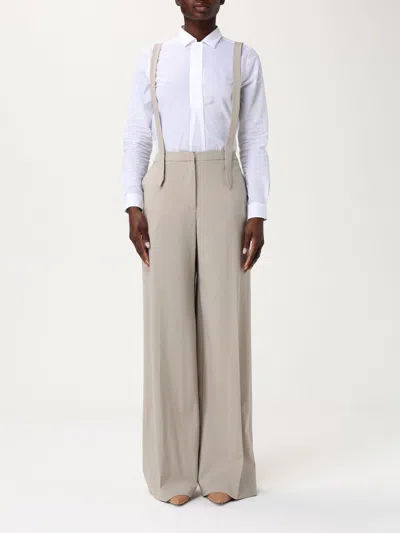 Pt Torino Pants  Woman Color Beige In ベージュ