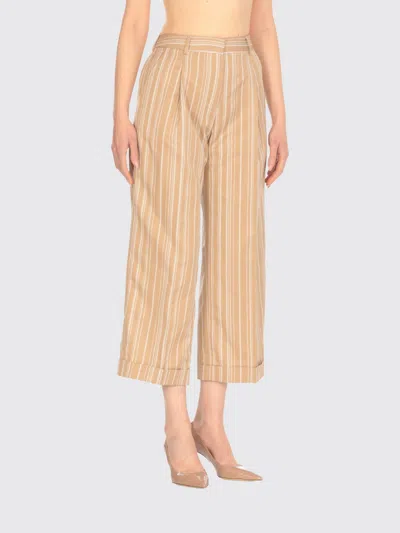 Pt Torino Pants  Woman Color Beige In Sand
