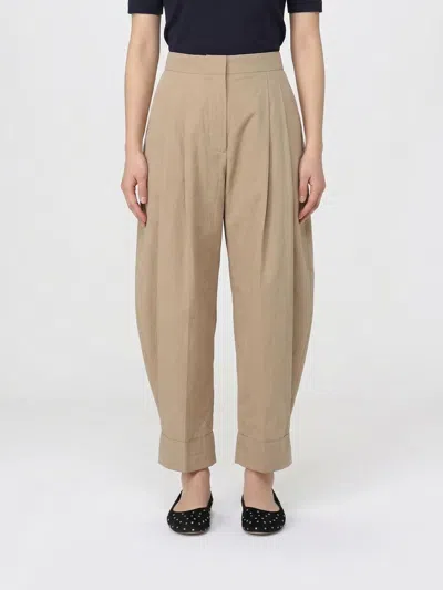 Pt Torino Pants  Woman Color Beige In Multi