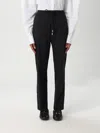 Pt Torino Drawstring Waistband Trousers In Black