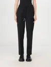 Pt Torino Drawstring Waistband Trousers In Schwarz