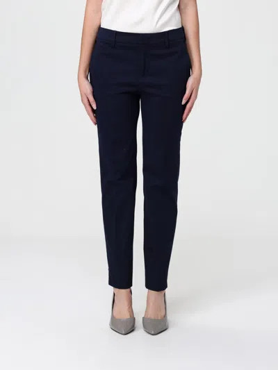 Pt Torino Pants  Woman Color Blue In Black