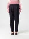 Pt Torino Pants  Woman Color Blue In Black