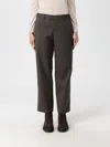 Pt Torino Pants  Woman Color Brown In Gray