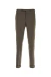 Pt Torino Master-fit Cotton-blend Trousers In Tortora