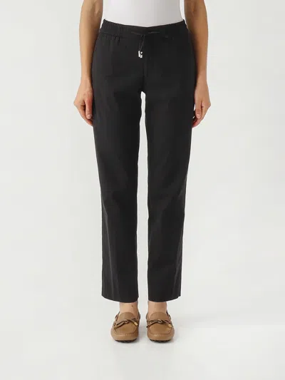 Pt Torino Drawstring Elasticated-waist Trousers In Black