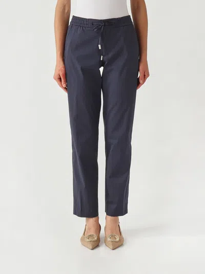 Pt Torino Drawstring-waistband Trousers In Blue