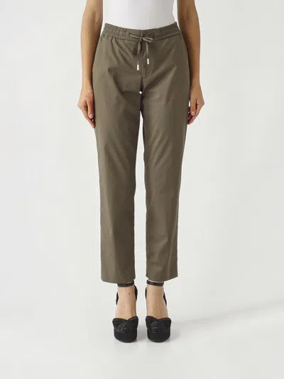 Pt Torino Drawstring Elasticated-waist Trousers In Gray