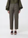 Pt Torino Classic Cotton Blend Trousers In Green