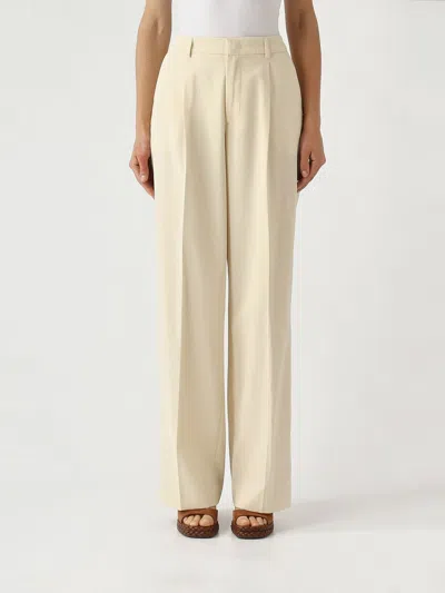Pt Torino Pleated Wide-leg Trousers In Neutral