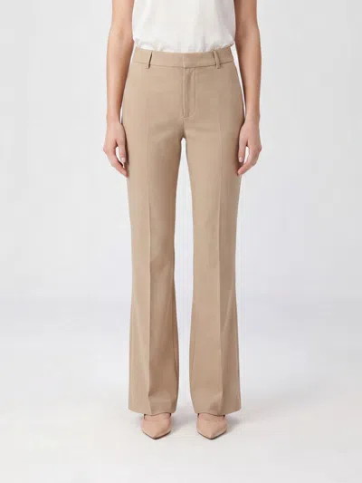 Pt Torino Pants Woman Color Beige In Neutral