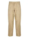 Pt Torino Patch-pocket Trousers In Brown