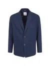 Pt Torino Patch-pocket Blazer In Blue