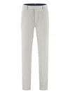 Pt Torino Pinstripe Straight-leg Trousers In Gray