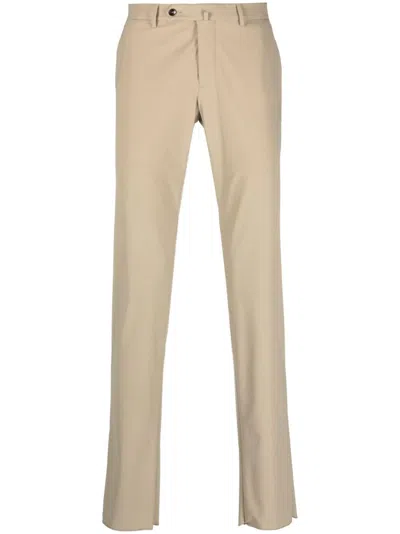 Pt Torino Plain Stretch-design Chinos In Nude | ModeSens