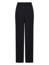 Pt Torino Pleat-detail Trousers In Black