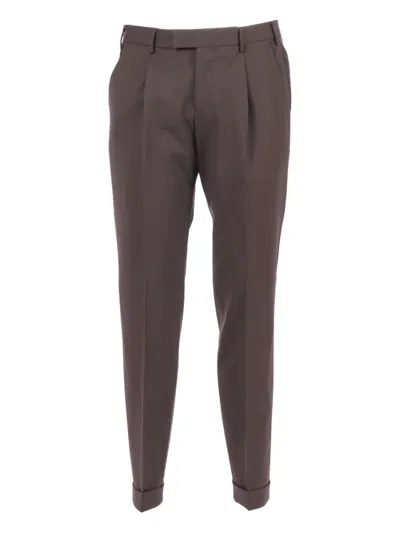 PT TORINO PLEAT-DETAIL TROUSERS