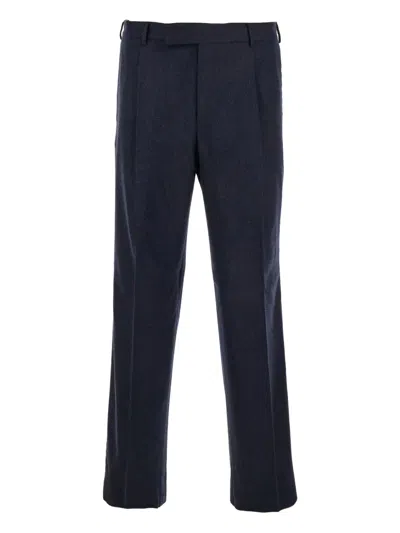 PT TORINO PLEATED-DETAIL TROUSERS