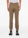 Pt Torino Pleated Cotton Trousers