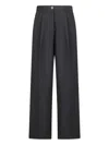Pt Torino Pleated-front Trousers In Black