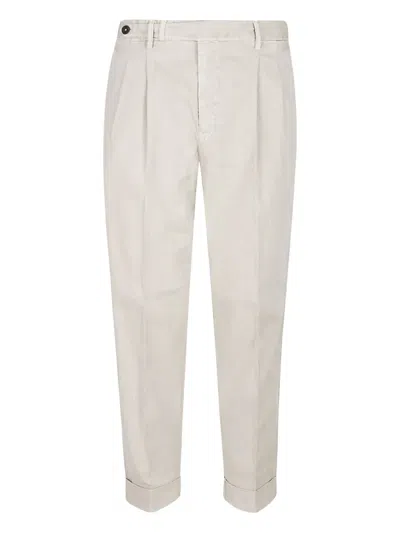 PT TORINO PLEATED-FRONT TROUSERS