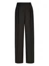 Pt Torino Pleated Straight Trousers