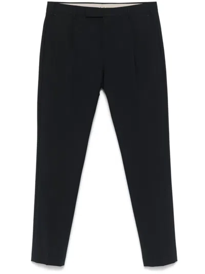 Pt Torino Pleated Trousers In Brown