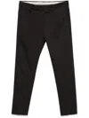 Pt Torino Pleated Trousers In Brown