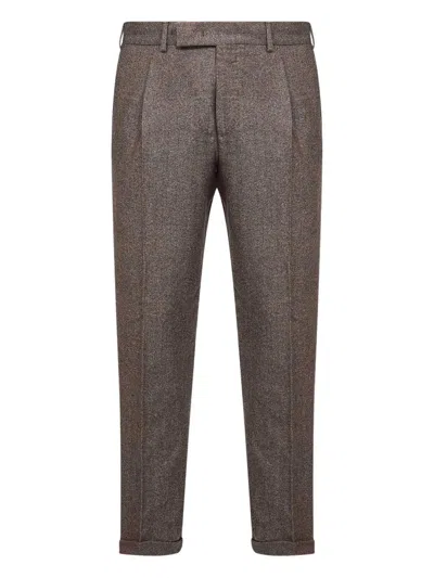 PT TORINO PT TORINO PLEATED TROUSERS MADE FROM WOOL
