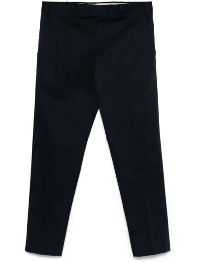 Pt Torino Side-pocket Trousers In Blue