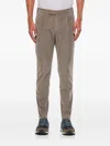 Pt Torino Pleated Zip-fly Regular Trousers In Gray
