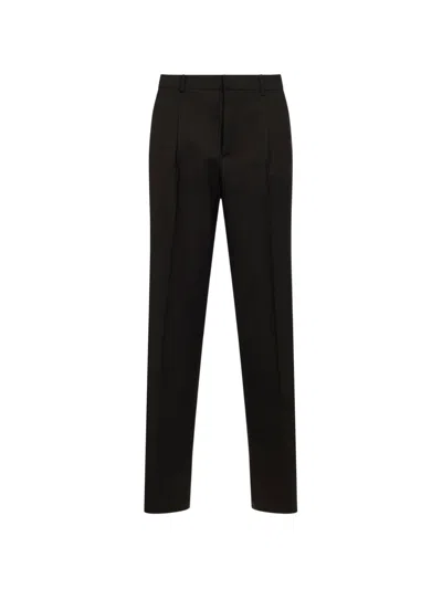 Pt Torino Pleated-design Trousers In Black