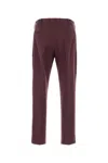Pt Torino Turn-up Hem Tapered Trousers