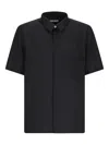 Pt Torino Pocket Short-sleeved Shirt In Black